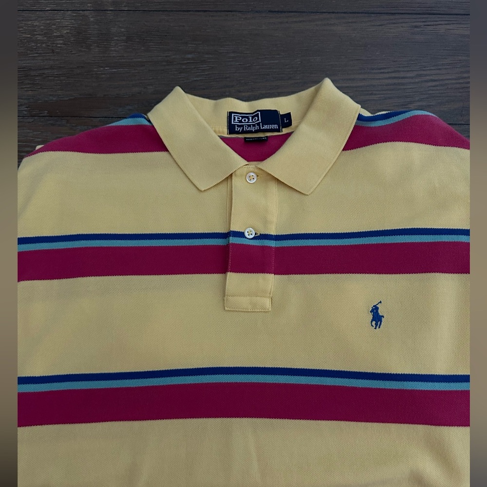 Polo By Ralph Lauren Short Sleeve Shirt Size L Gently Worn